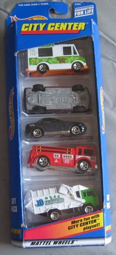 Amazon | Hot Wheels City Center Gift Pack Five 5 | ミニカー・ダイ